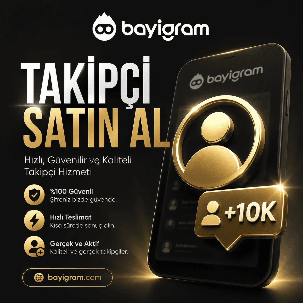 Bayigram - Takipçi Satın Al